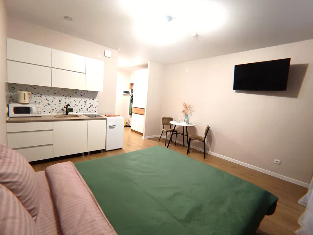 Стильная студия в новом ЖК комфорт-класса ждёт своих гостей