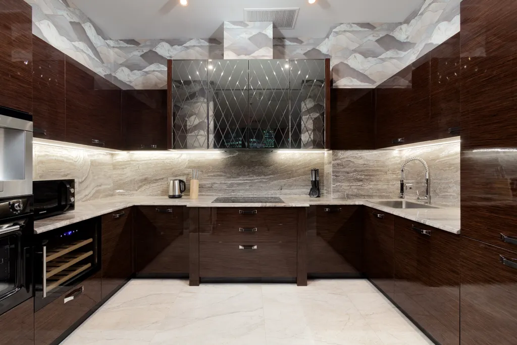 Трёхкомнатный апарт на 40 этаже