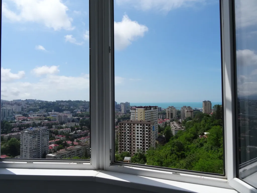 Квартира Квартира Шикарный вид на море и весь Сочи — Сочи