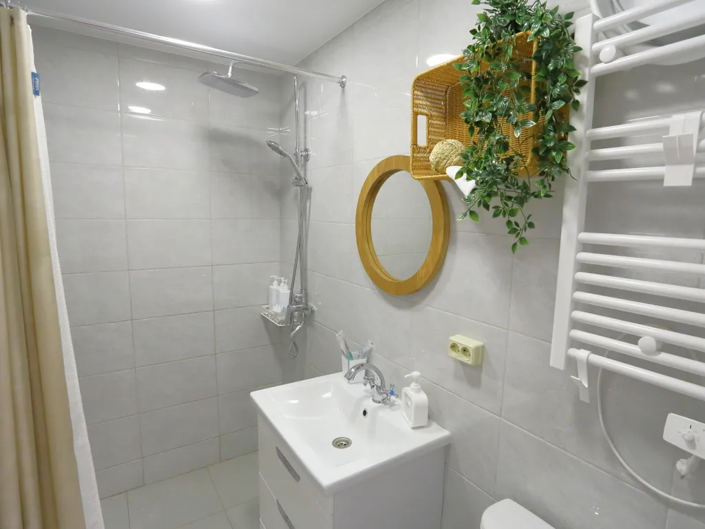 Уютная студия с раздельными спальными местами