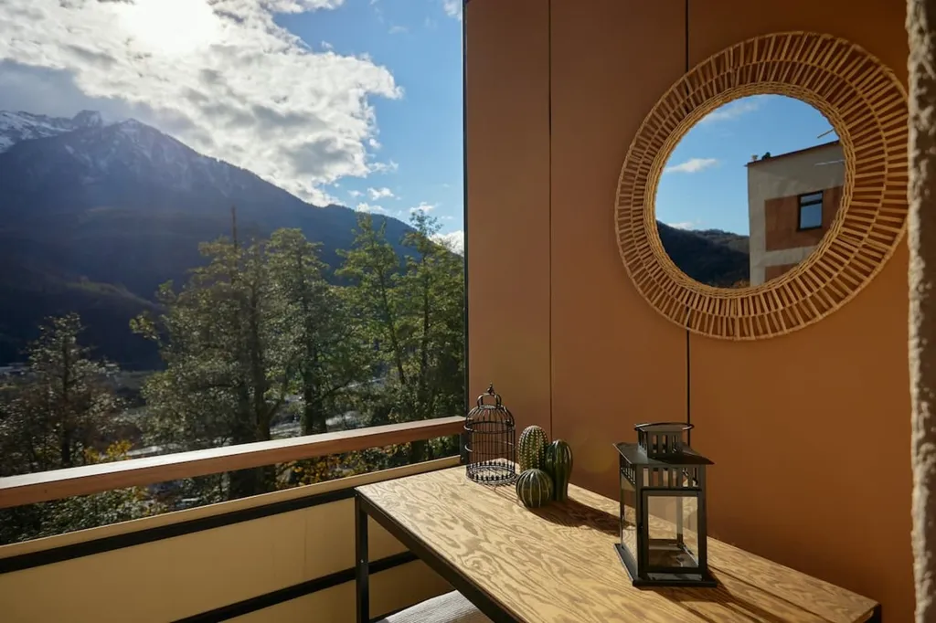 Шале художника с невероятно красивым видом