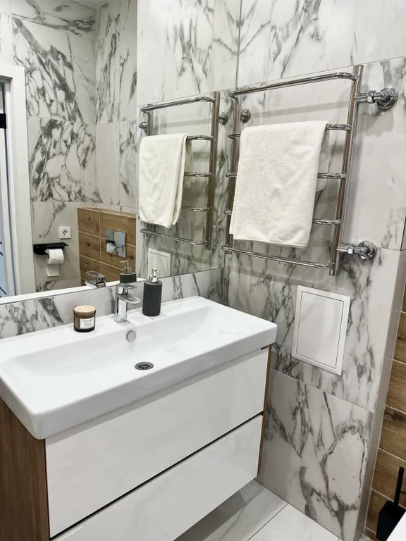 Квартира с новым ремонтом