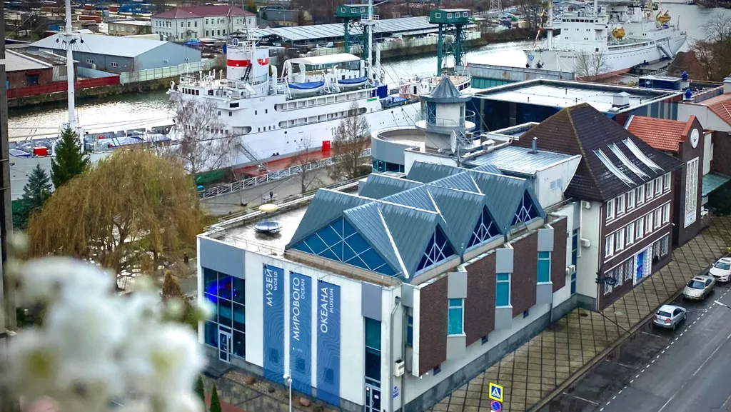 Квартира 2ух комнатные апартаменты с видом на Музей Мирового Океана — Калининград