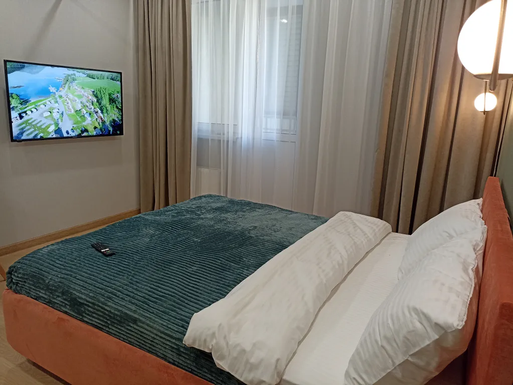 Квартира Квартира Одеяло&Подушка Green double room — Казань