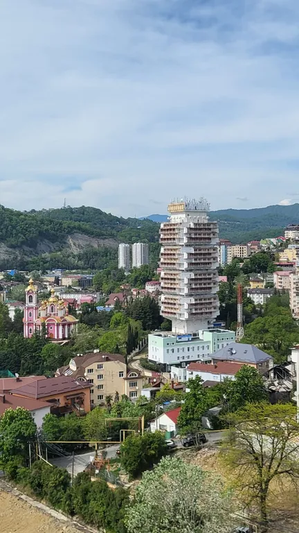 Квартира Просторная квартира с панорамным видом на море и горы, свежий ремонт — Сочи