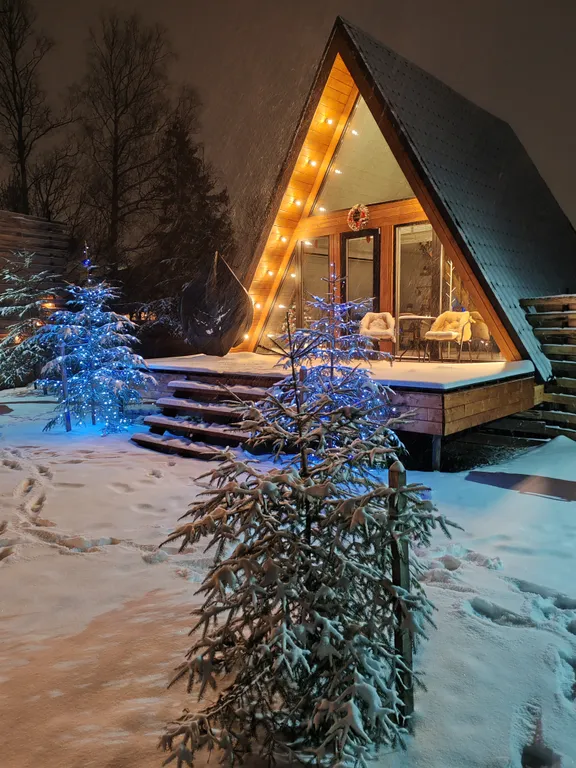 Коттедж Дом А-фрейм — Санкт-Петербург