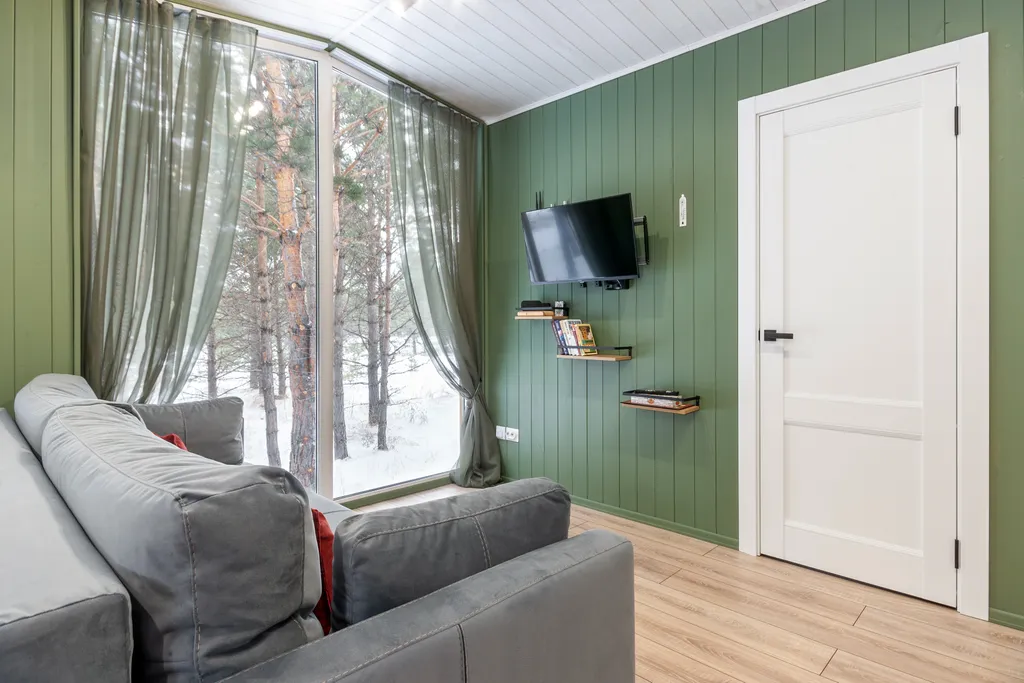 Дом в скандинавском стиле Хютте