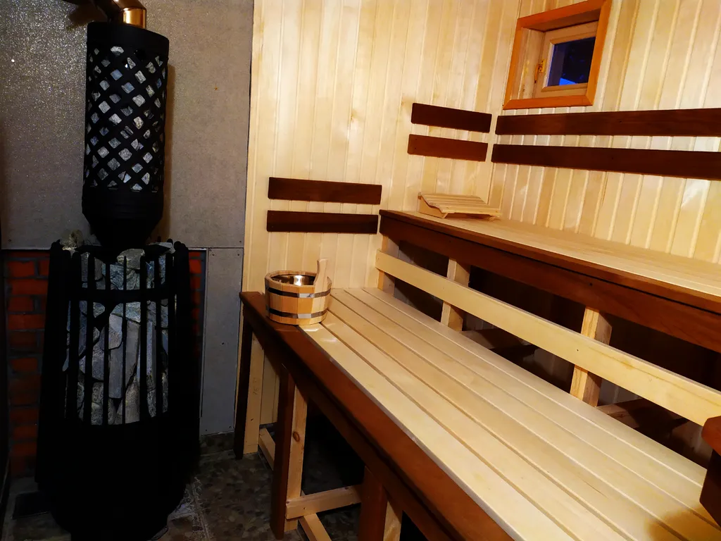 Дом в лесу с русской баней