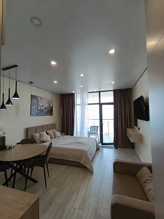 Дизайнерская студия Ls-sun rays с лучшим видом на море с 15 этажа