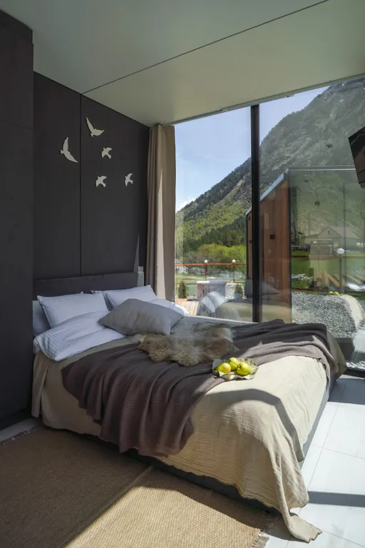 Зеркальный коттедж Alpina House 2 — аренда посуточно в Тегенекли