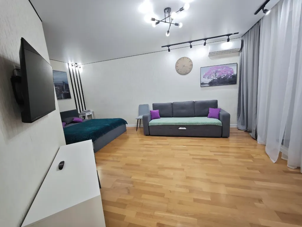 Квартира Квартира Уютная однушка возле аквапарка Ривьера — Казань