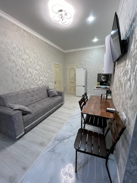 Уютная трёхкомнатная студийная квартира в тихом районе