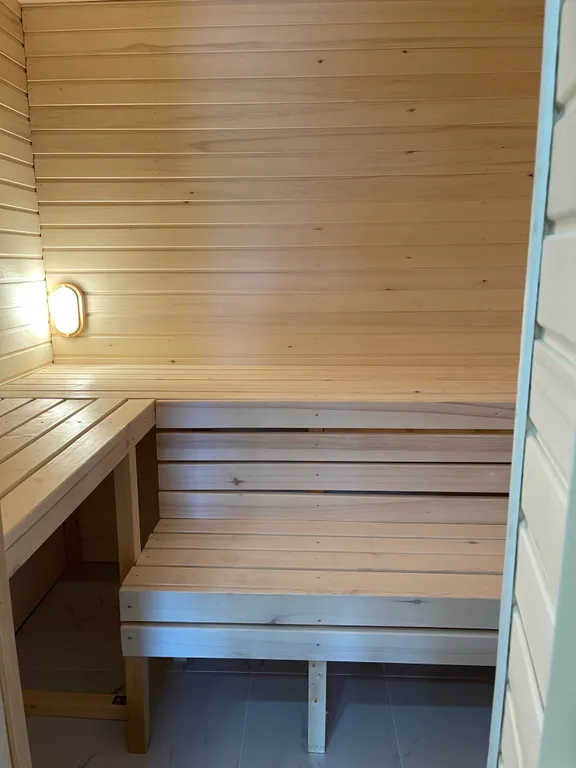 Гостевой дом у залива с сауной