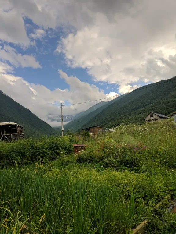 Дача в Старой Санибе в горах Северной Осетии