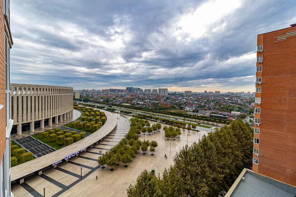 Квартира Уютная квартира с видом на Стадион Краснодар — Краснодар