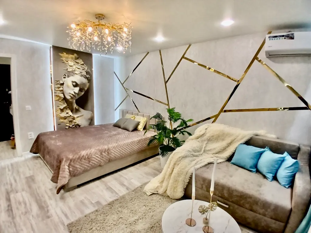 Современная квартира с новым дизайнерским ремонтом