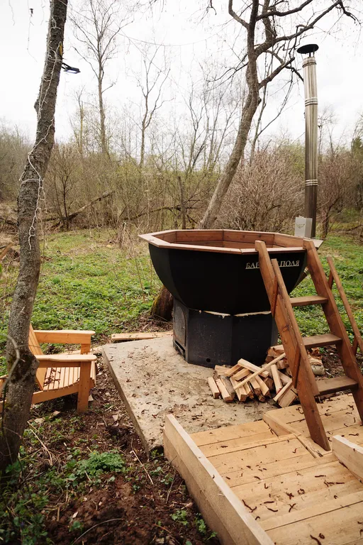 Дом River 6 (банный чан с видом на речку)