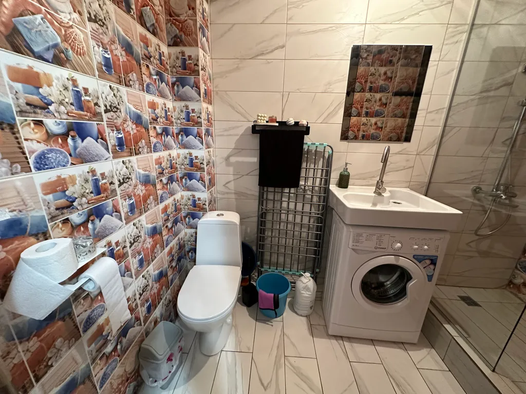 Новая двухкомнатная квартира с двориком