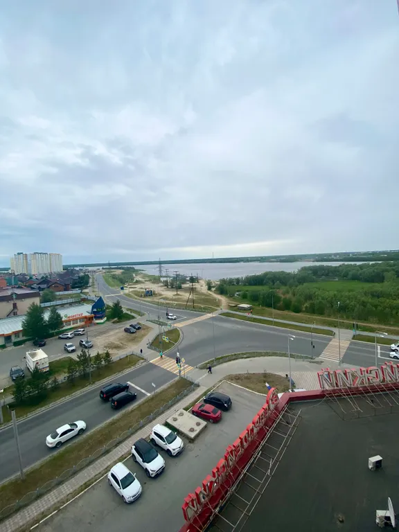 Уютная однокомнатная квартира с видом на самые красивые закаты у реки