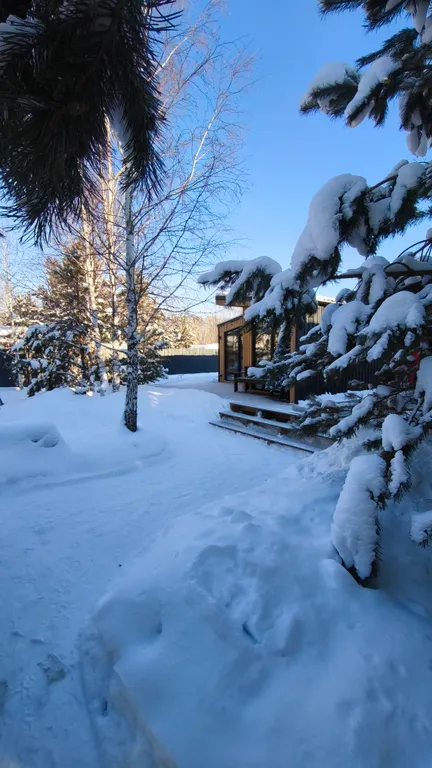 Уютный дом с баней и террасой