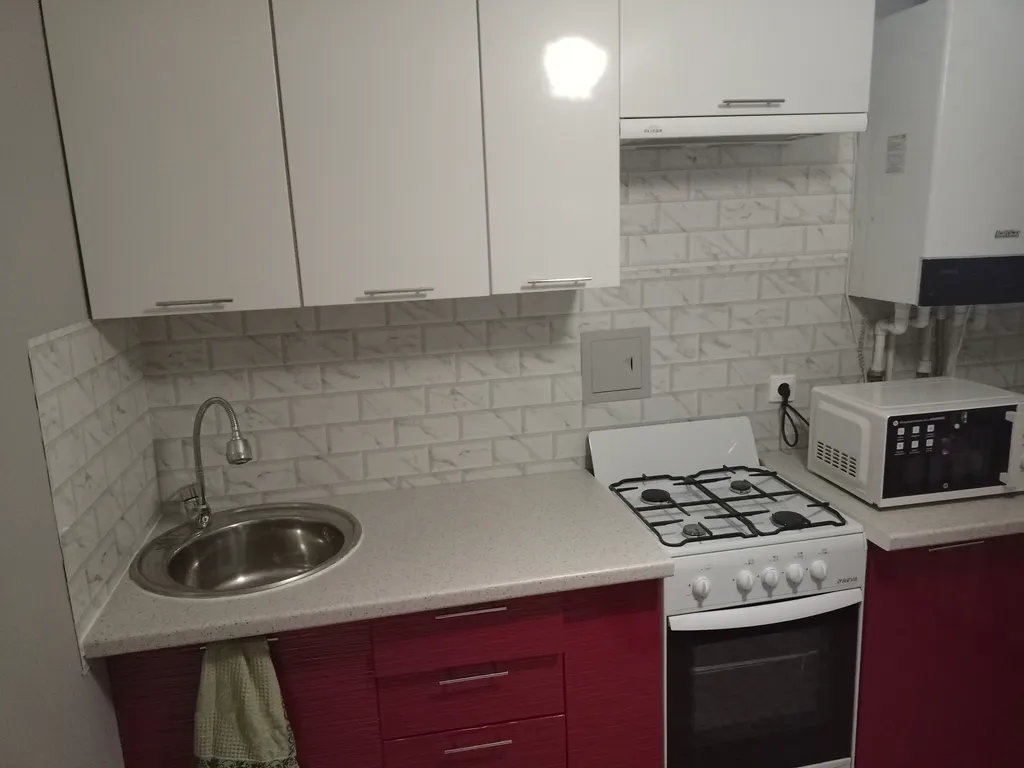 Уютная однокомнатная квартира с 2 отдельными спальными местами