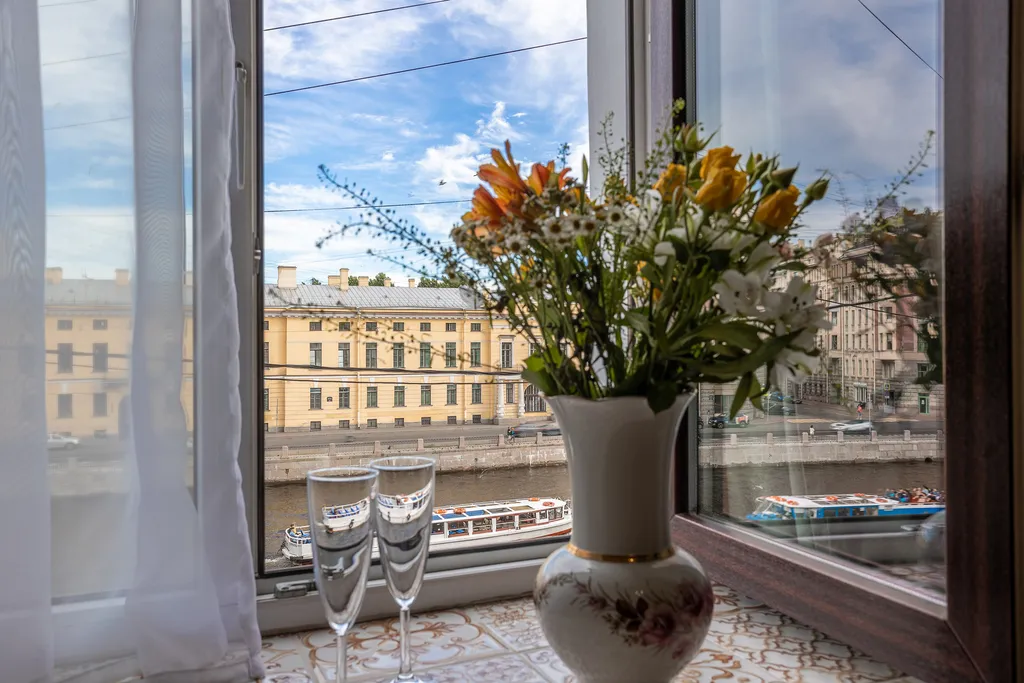 Квартира Квартира Уютная студия на набережной реки Фонтанки — Санкт-Петербург