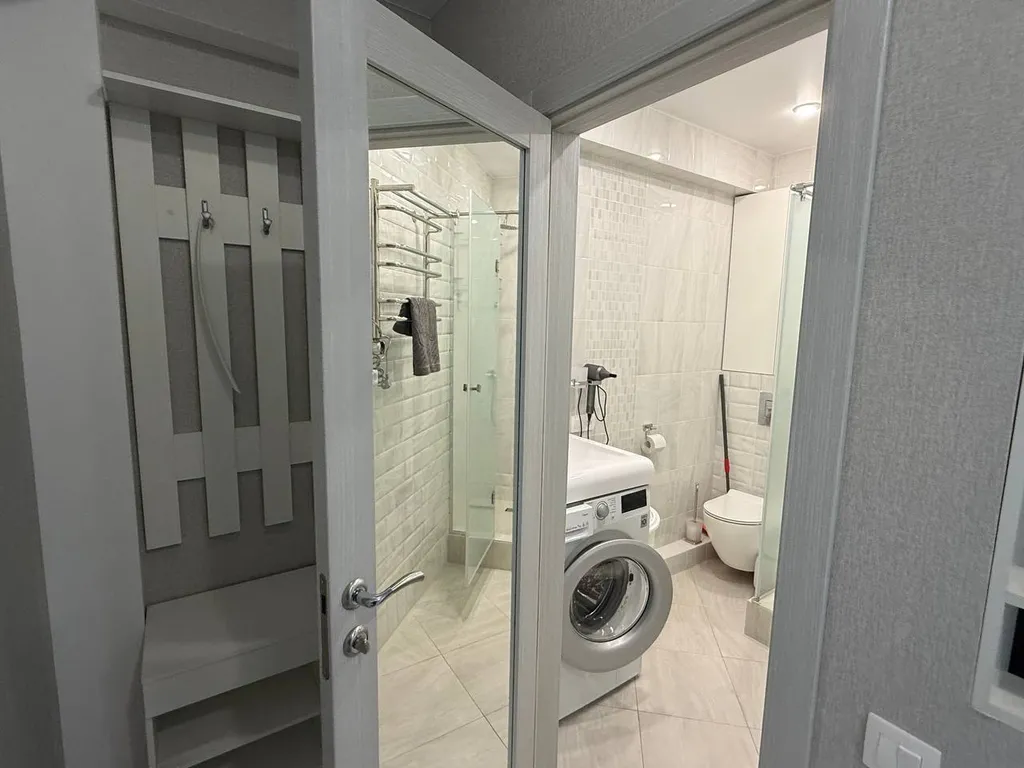 Стильная евродвушка, вид на горы, балкон