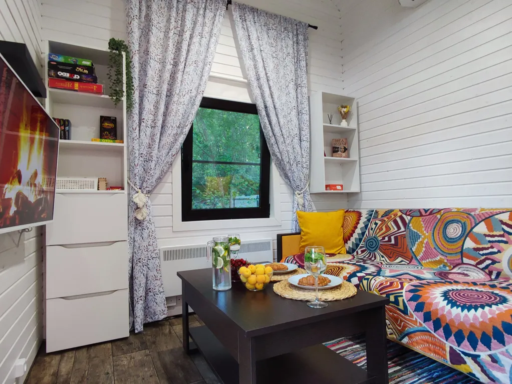 Дом 25m2 — чан, кухня, Wi-Fi