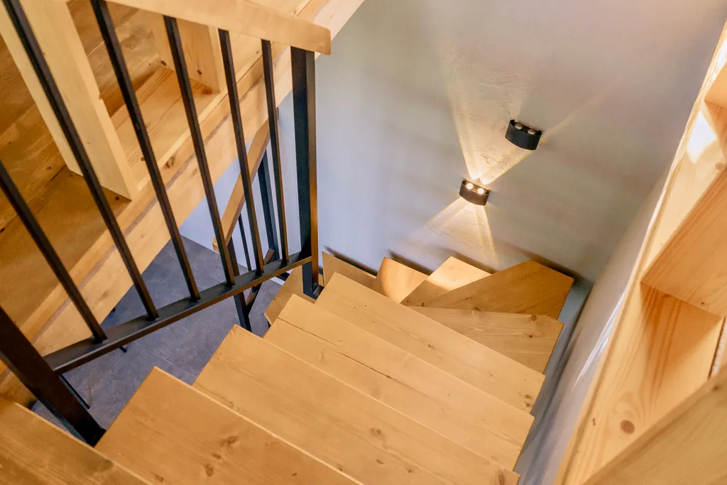 Дом-шале с печью-камином