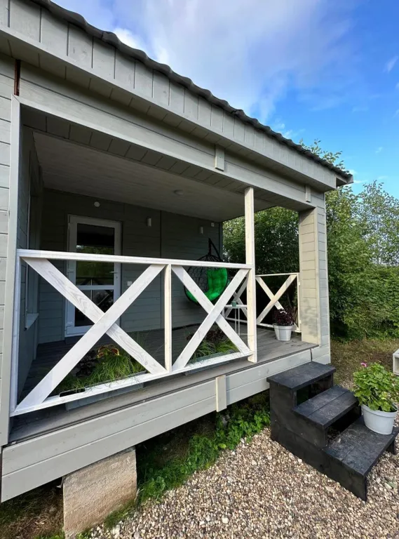 Атмосферный домик + Баня на дровах + Чан