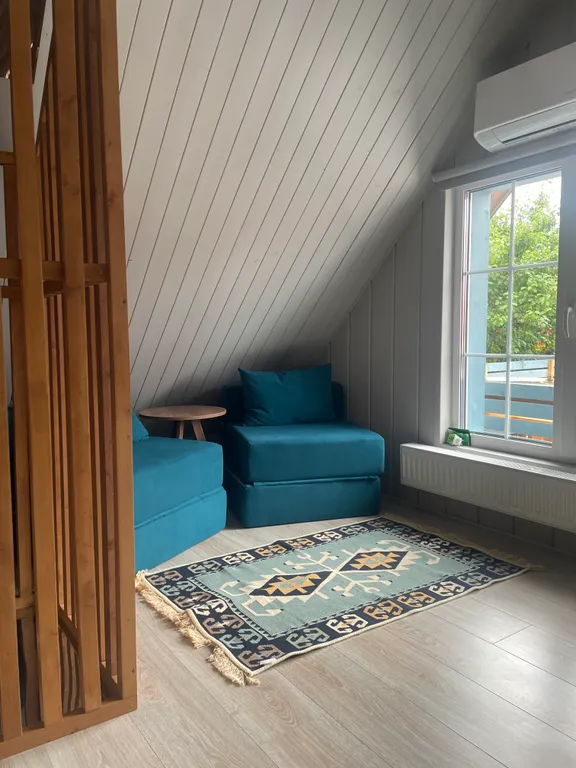 Коттедж Дом-баня в поселке около залива — Лебяжье