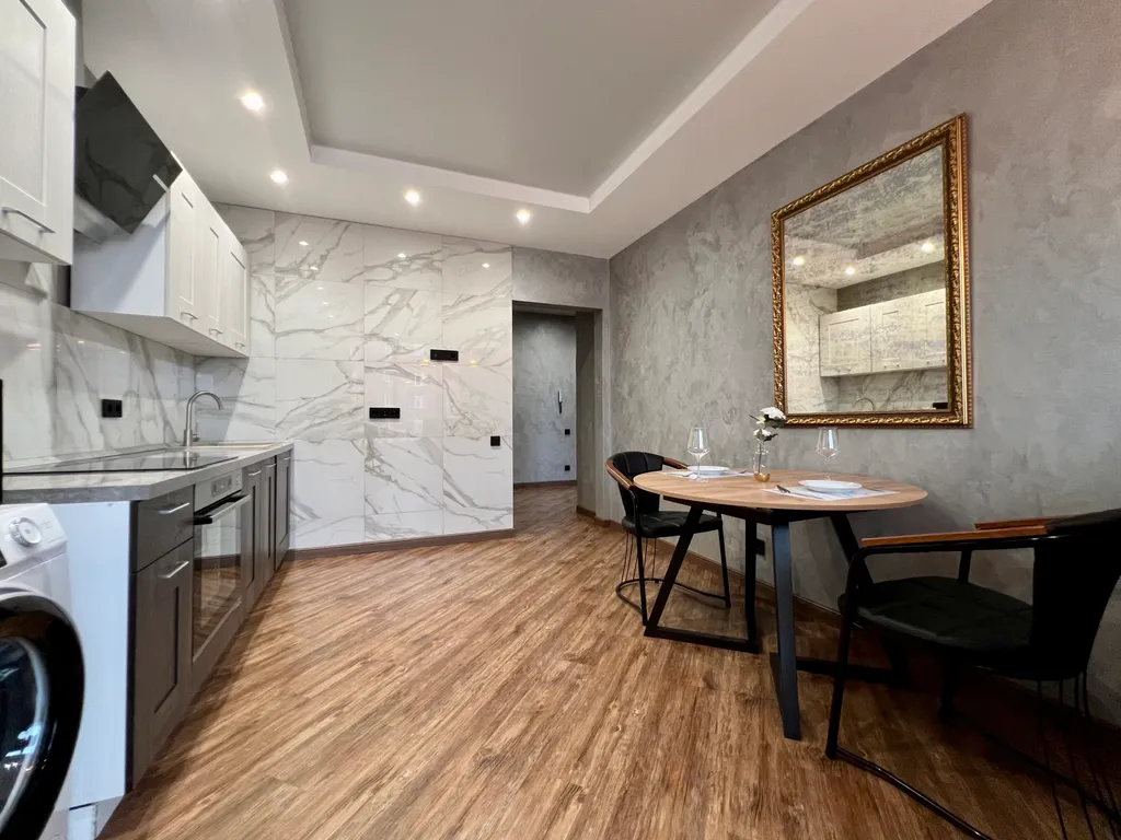 Дизайнерская квартира в прекрасным видом на город