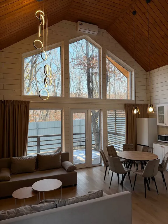 Дом barnhouse с купелью для вашего уютного отдыха