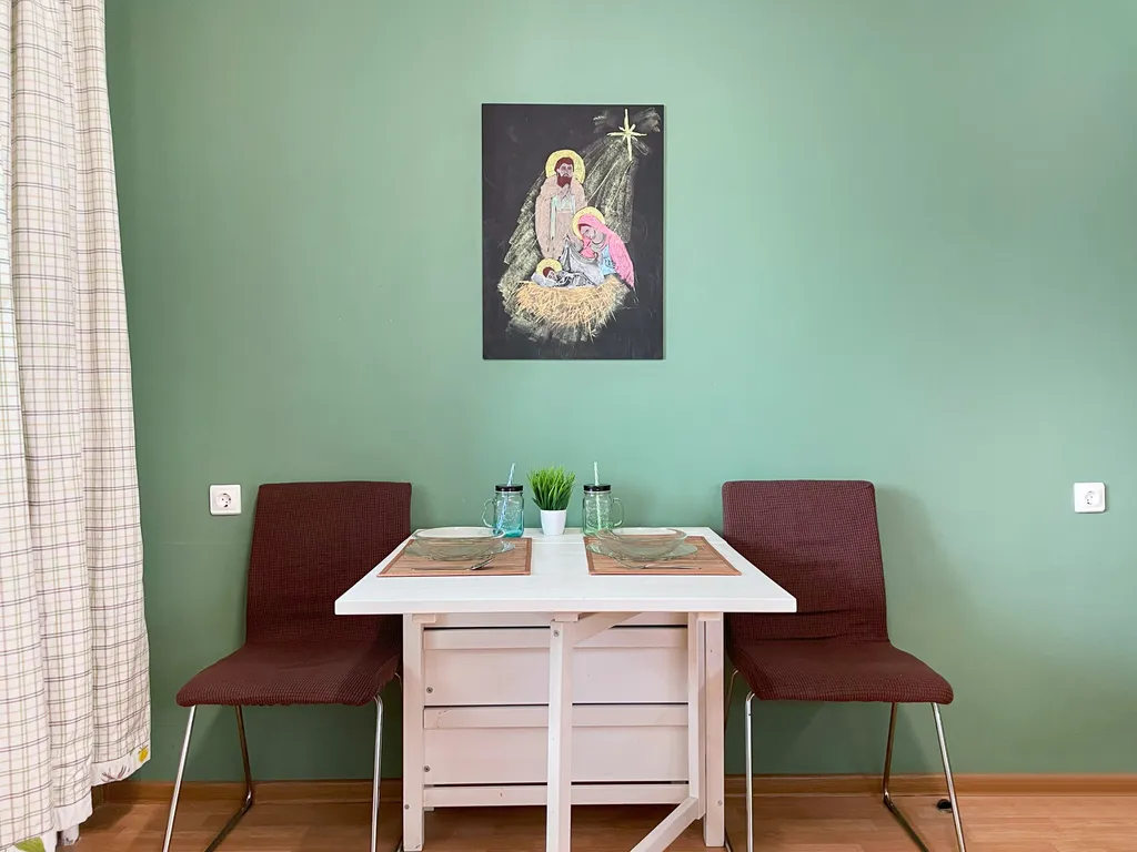 Просторная однокомнатная квартира до 4х гостей, с кондиционером