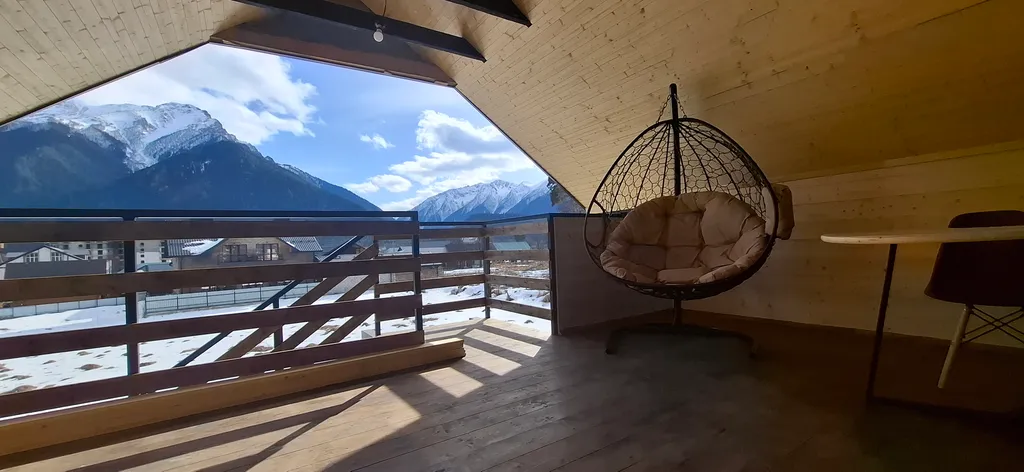 Квартира Квартира Номер на мансардном этаже — Архыз