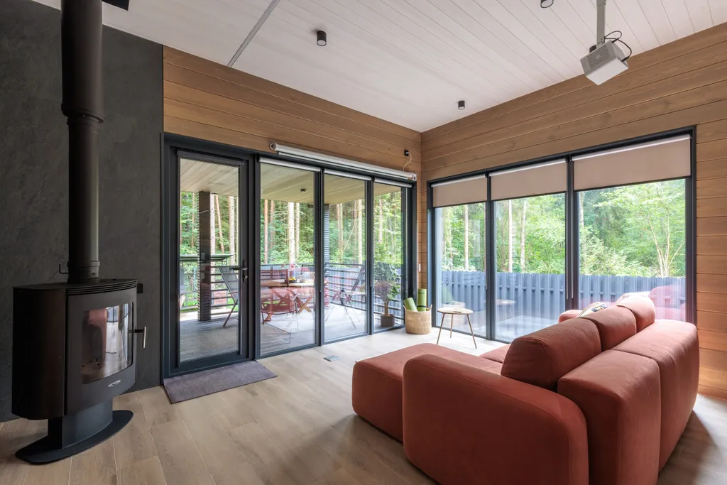 Приватный островок отдыха среди русского леса