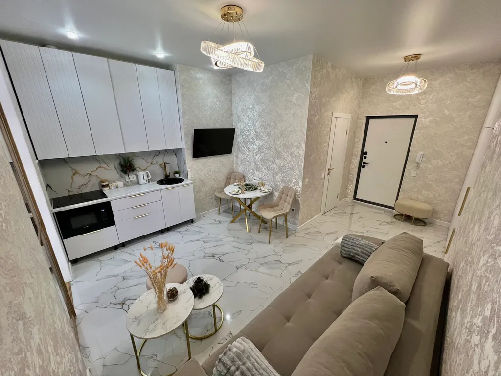 Уютная квартира в элитном доме с дизайнерским ремонтом