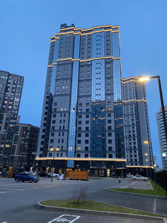 Квартира Квартира Студия с шикарным видом на 19 этаже — Шушары