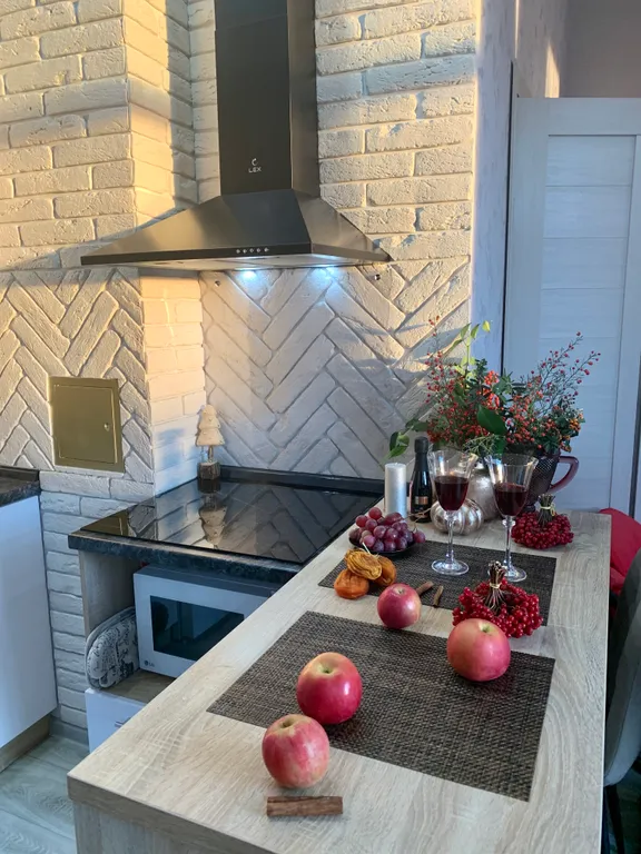 Солнечная стильная студия в горах Красной Поляны