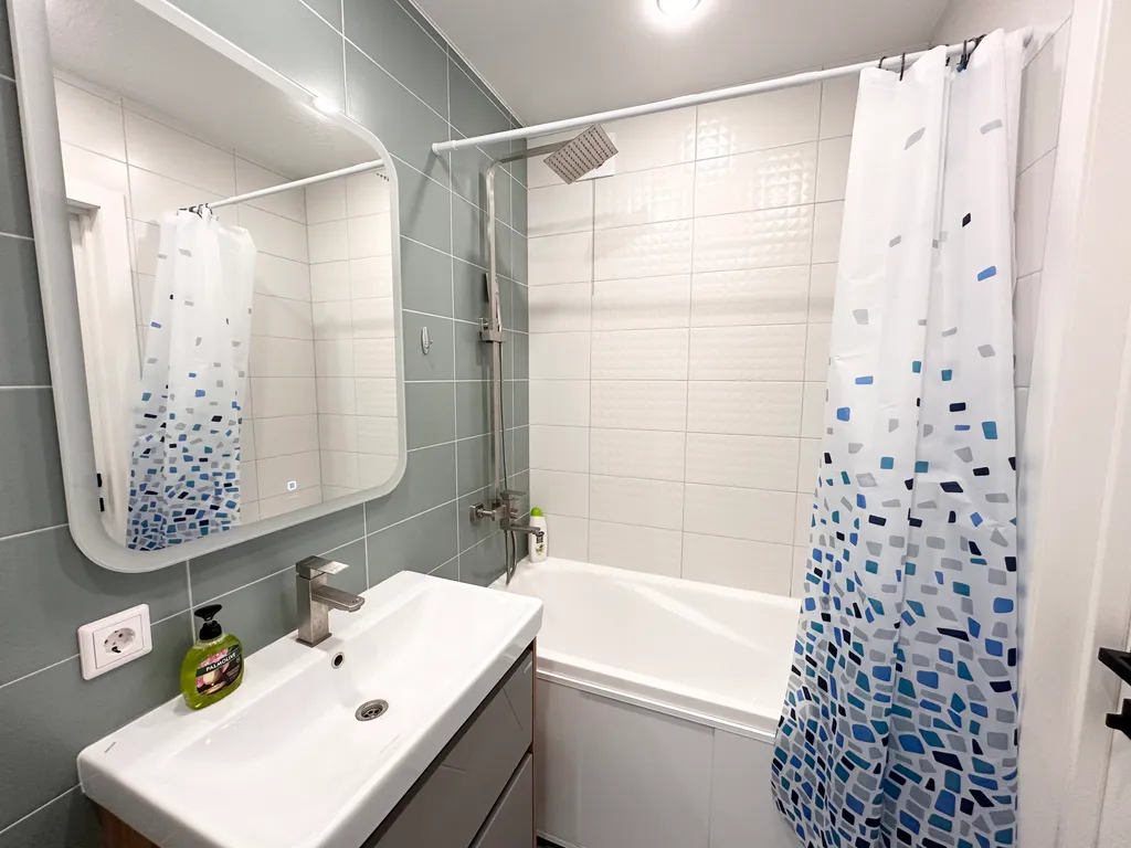 Современная однокомнатная квартира в самом сердце жизни города