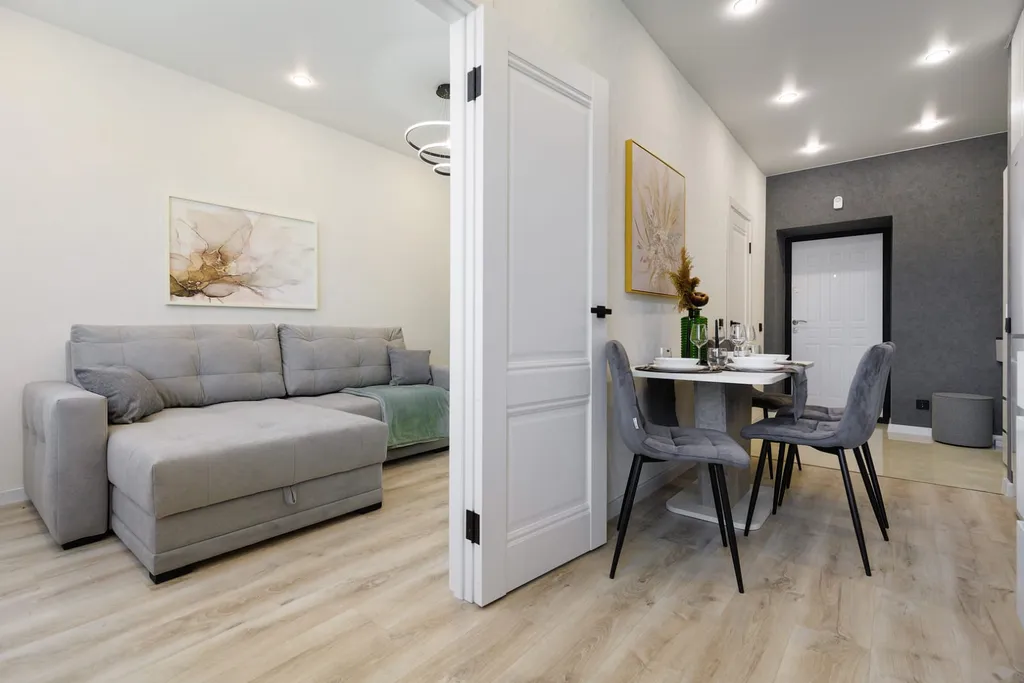 Уютная новая квартира для семьи 2, 3 человека — аренда посуточно в Пионерский