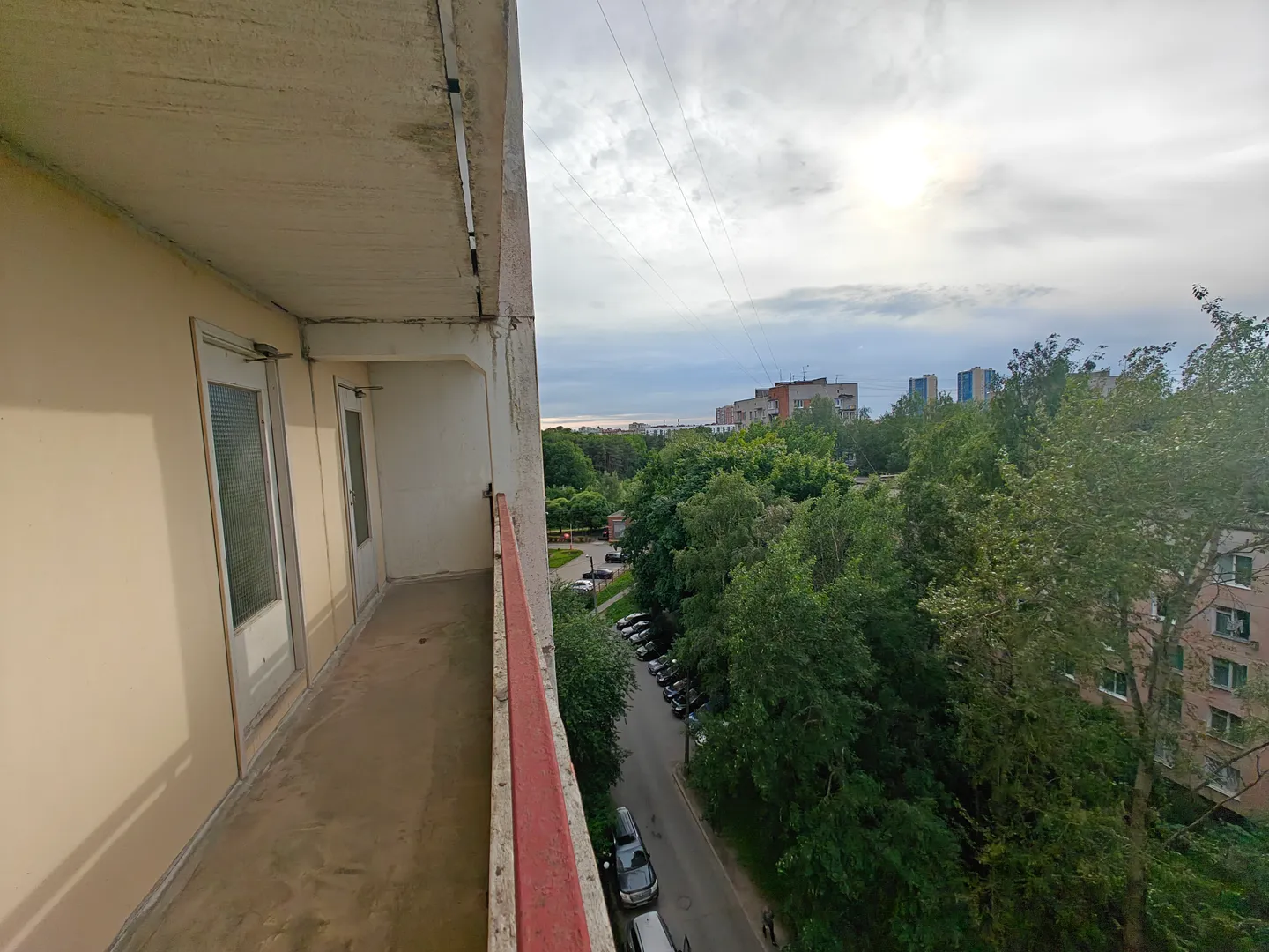 Вид на парк - рядом с домом