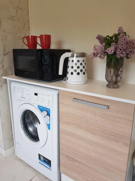 Просторная квартира с видом на лес