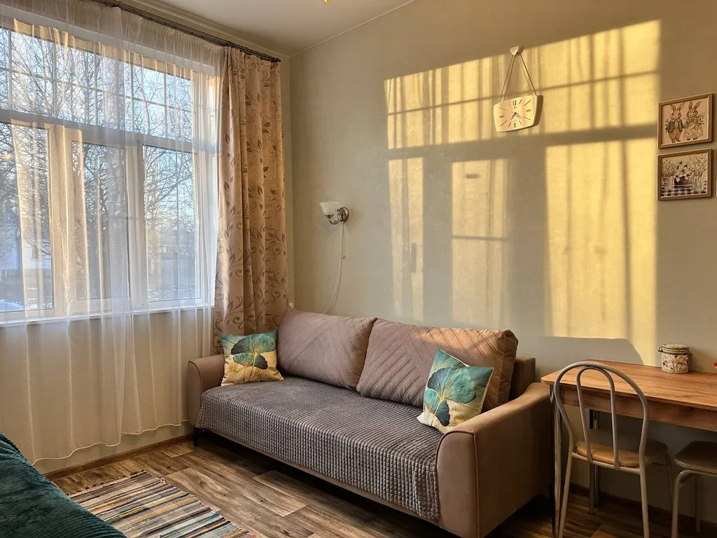 Уютная квартира-студия с прекрасным видом в самом центре города