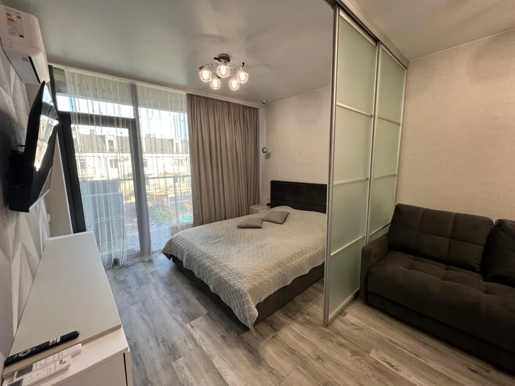 Квартира Двухкомнатная квартира с балконом у моря — Анапа