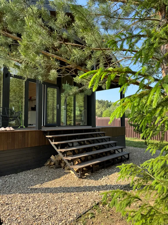 Коттедж Панорамный дом с сауной и камином — Семеновское