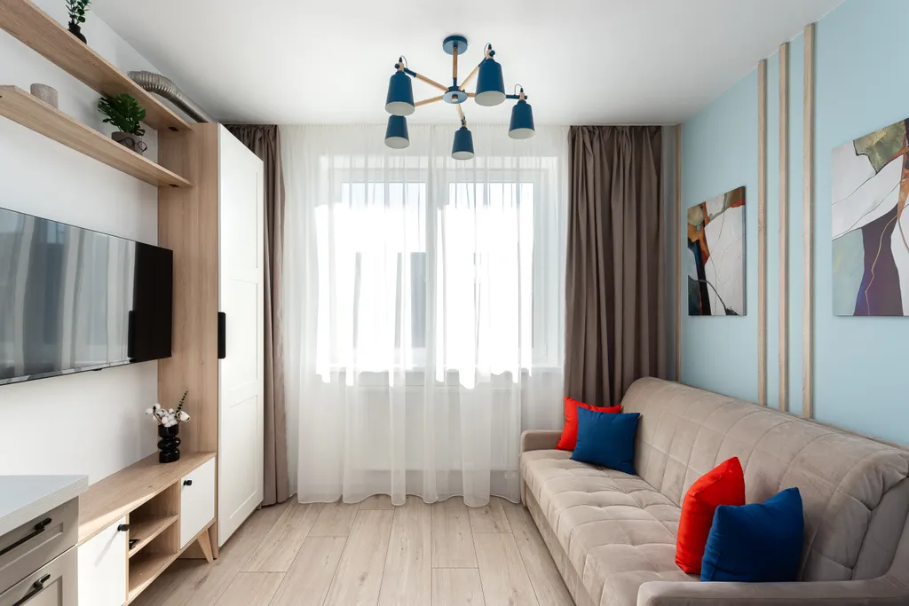 Квартира Стильные апартаменты в 100 метрах от моря с панорамной лоджией — Пионерский