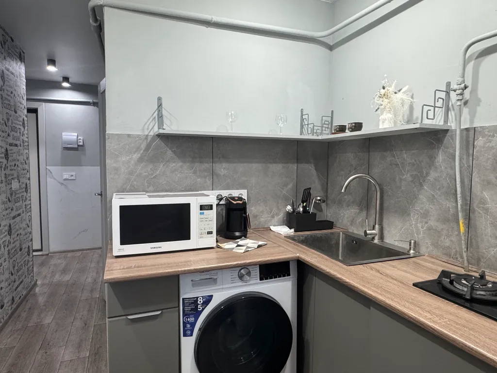 Двухкомнатная квартира с балконом