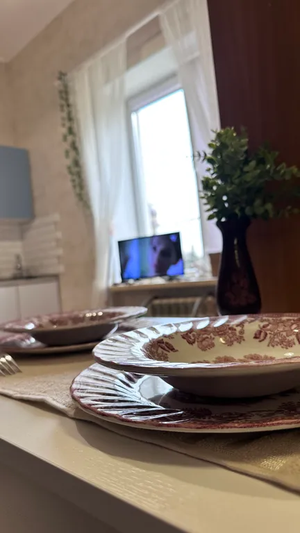 Уютная теплая студия рядом с лесным массивом