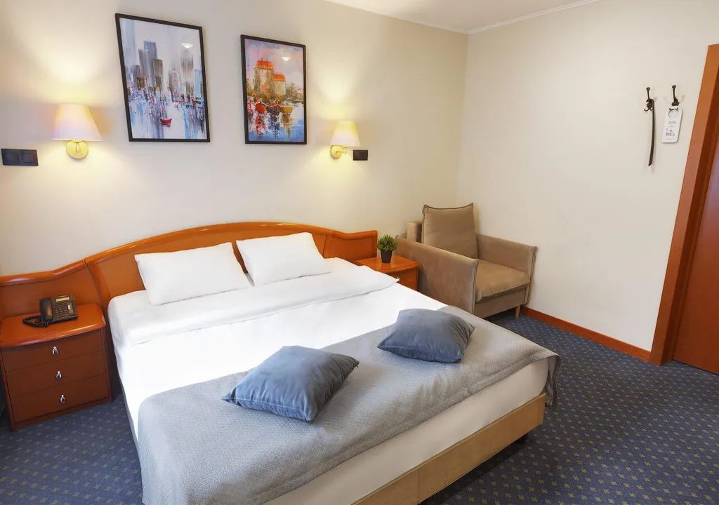 Номер с разными вариантами кроватей, в 100 м Лужники, 30 м метро